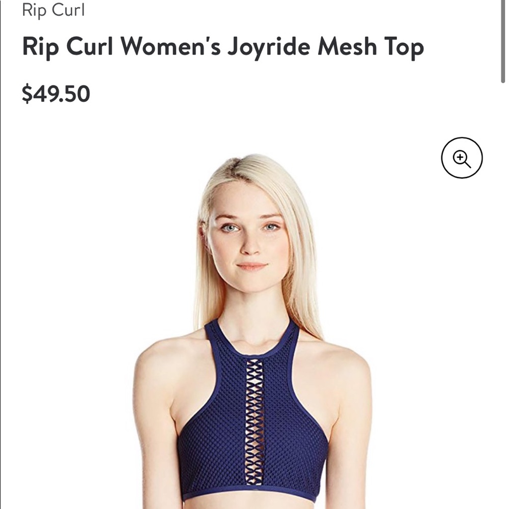 RipCurl High Neck Swimsuit Top